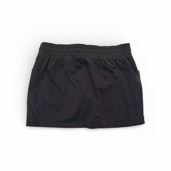Athleta Excursion Hybrid Skort Skirt Black Style #405667 Size Large - Picture 3 of 8